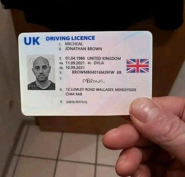 Full Great Britain Driving Licence (10-Year Photocard)
